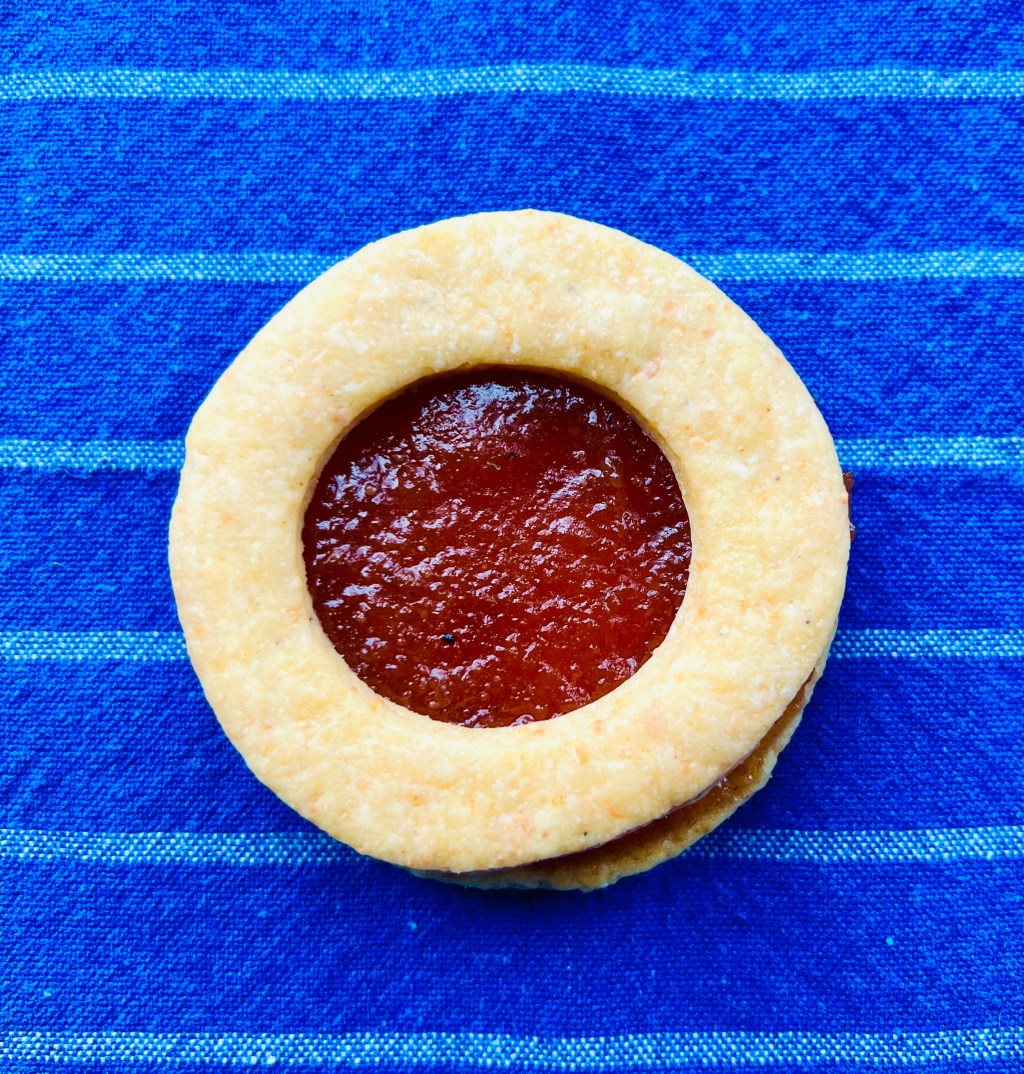 manchego linzer cookies with quince jam from Cookies: The New&nbsp;Classics