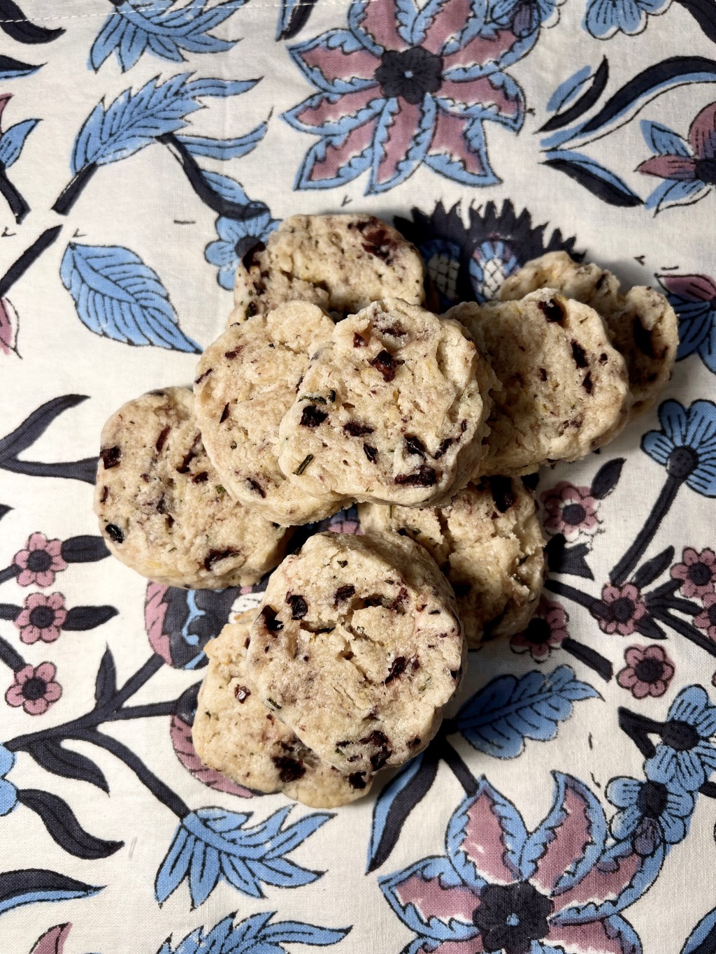 savory shortbread cookies with olives and rosemary from new york times&nbsp;cooking